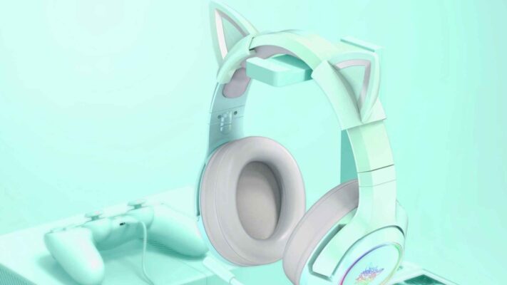Chọn tai nghe có mic ONIKUMA K9 mèo chụp tai